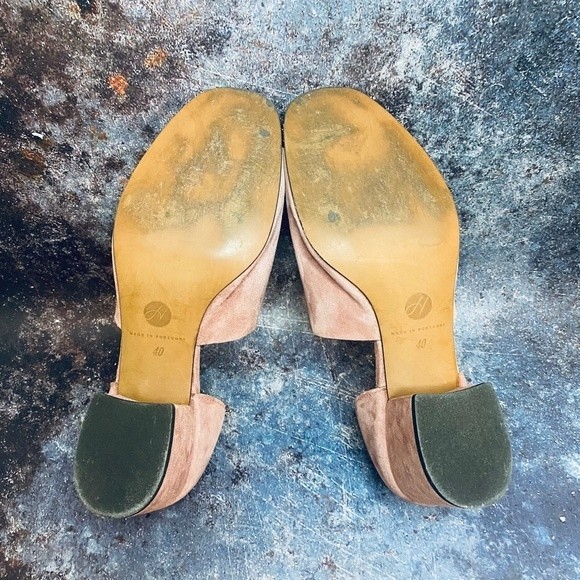 H London Women's Suede Heel - Pink - Picture 8 of 8